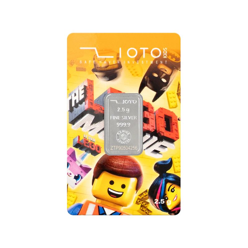 شمش نقره زیوتو مدل kids lego